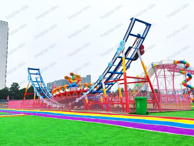 360 degree rotation swing ride ufo flying saucer ride park rides