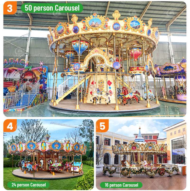 Amusement Carousel Rides