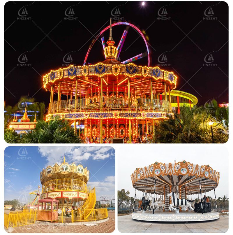 Double Decker Carousel Rides