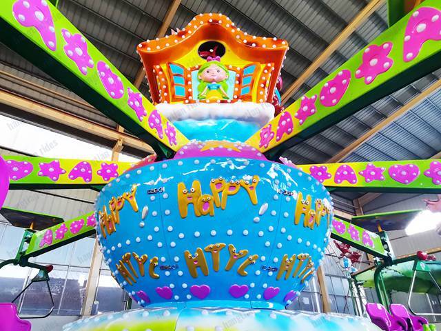 360 degree rotating bike ride amusement park rides