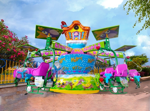 rotating bicycle ride equipment