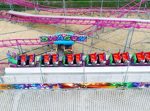 amusement rides sliding dragon