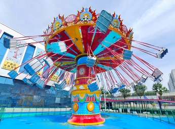 36-Seat Spinning Chair Ride - Safe & Thrilling Amusement Equipment for Theme Parks