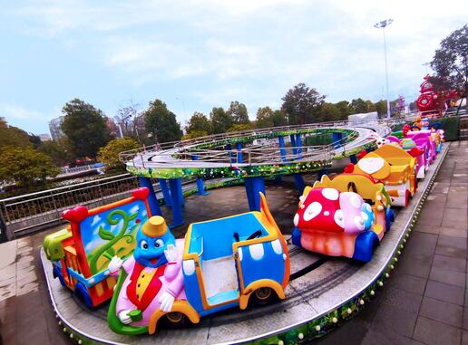 mini roller coaster ride