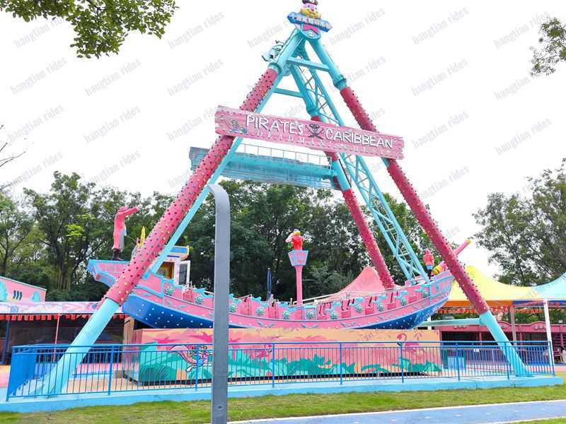 B/C Level Certified 24-Seat Pirate Ship Amusement Ride - ASTM/CE Compliant Design