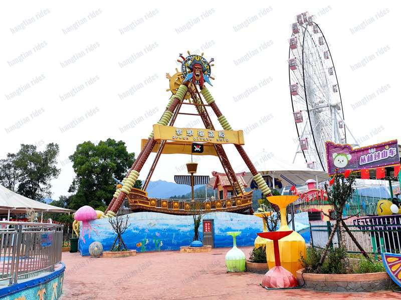 amusement Park Ride Pirate Ship