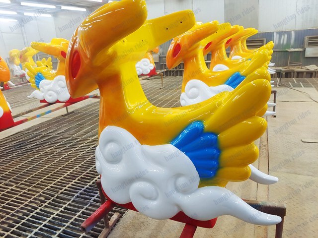 amusement park rotating ride