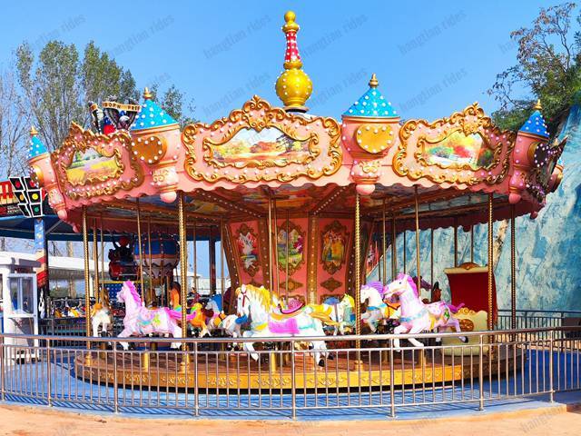 new design full size carousel horse kids carousel for sale rides for luna park