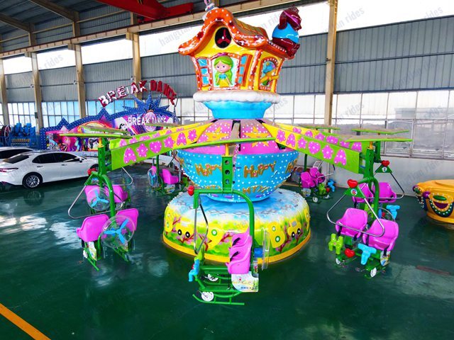 rotating bicycle ride equipment amusement park facilities