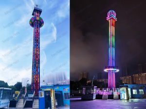 carnival ride drop tower