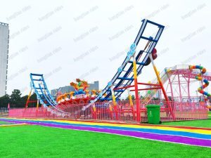 amusement park rotating ride