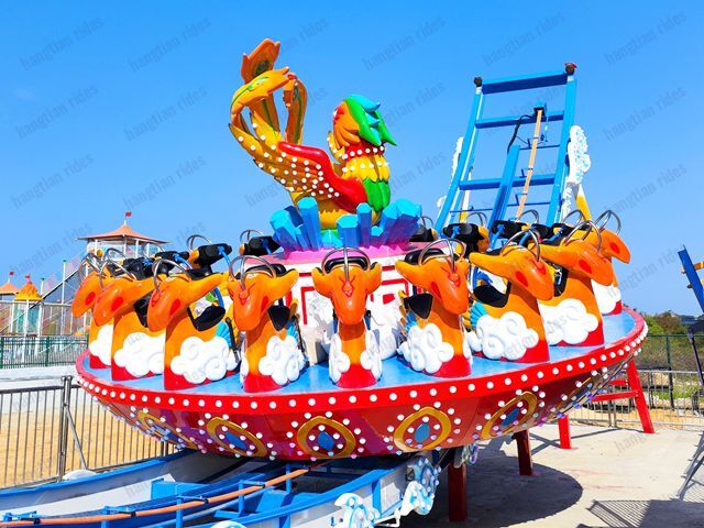 amusement park rotating ride