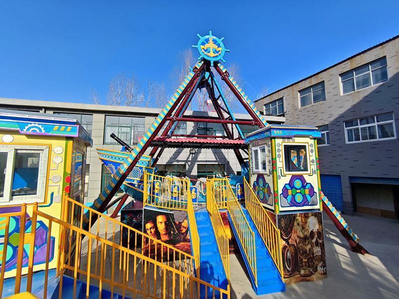 viking ship amusement ride