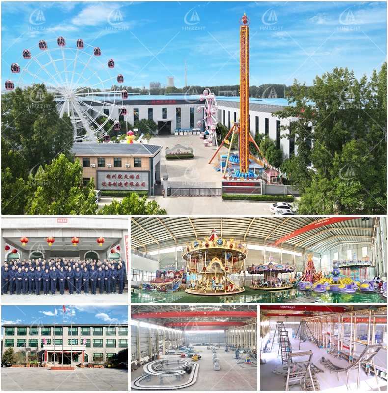 Shipping documents and packing list for an amusement ride
